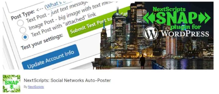Plugin NextScripts Auto Poster