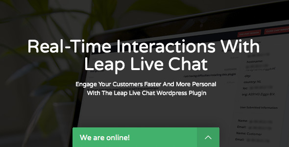 Leap WordPress Live Chat Plugin 1