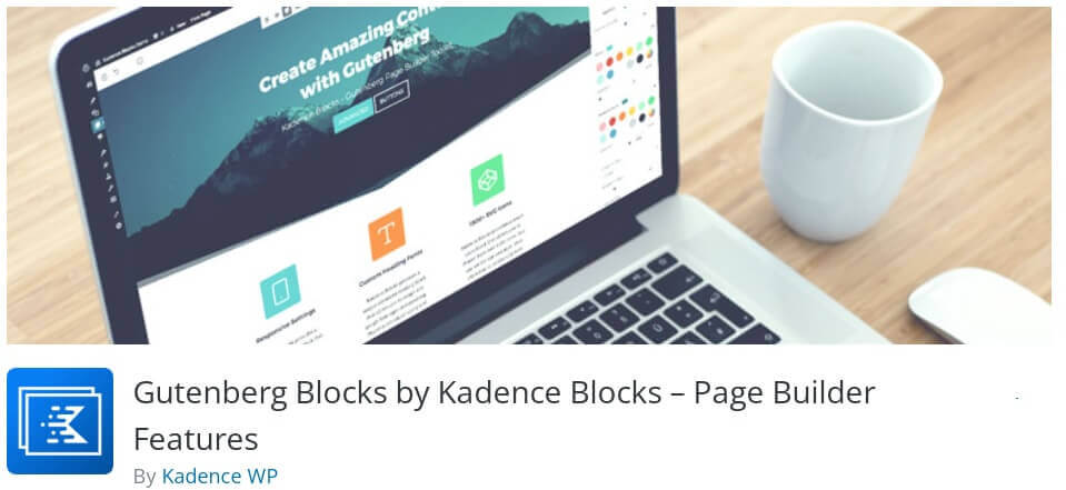 Gutenberg Blocks by Kadence Blocks - Plugin WordPress Untuk Galeri Foto TERBAIK