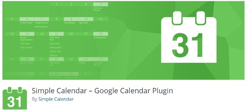Simple Calendar – Google Calendar Plugin