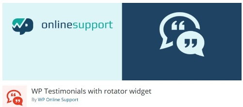 WP Testimonials with rotator widget