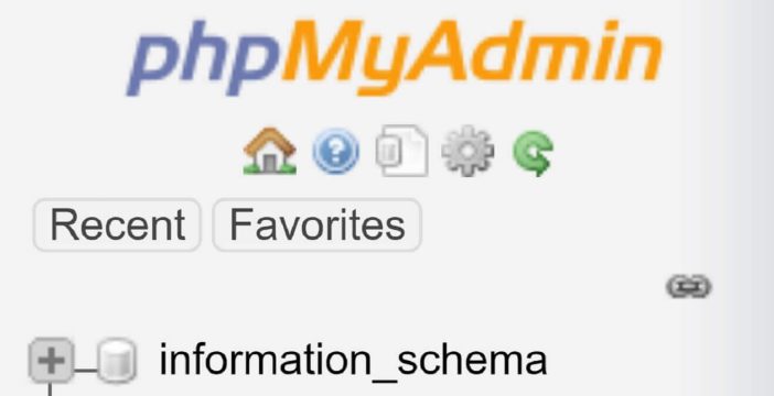 Cara Mengakses phpmyadmin