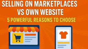 Selling on Marketplaces vs Own Website